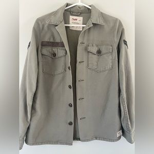 TNA xs military style light Shacket